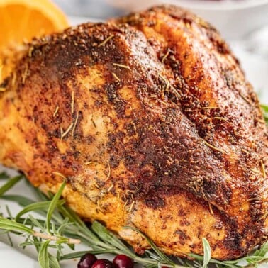 oven roasted turkey breast.